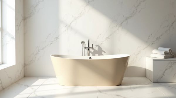 Choisir une baignoire pour optimiser le confort et le style
