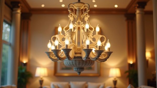 L'éclairage élégant de la suspension céramique vintage