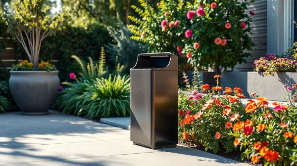 Réinventer l’espace extérieur : comment choisir et installer un cache poubelle design