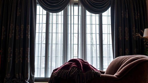 Rideaux contre le froid : l'élégance qui réchauffe votre intérieur