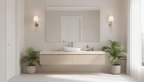 Miroir de salle de bain : le secret d'une déco élégante et lumineuse